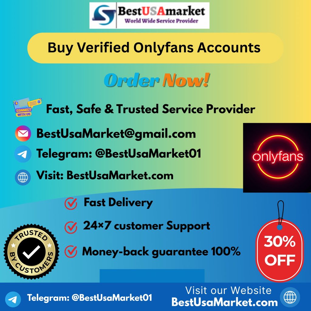 Buy Verified Onlyfans Accounts - 100% Safe & Trusted