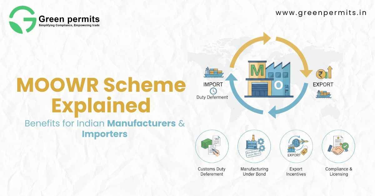 MOOWR Scheme Explained: Benefits for Indian Manufacturers & Importers - Green Permits