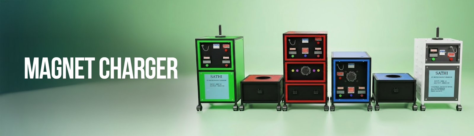 Magnet Charger Manufacturer in Ghaziabad - Housefull E-Rickshaw