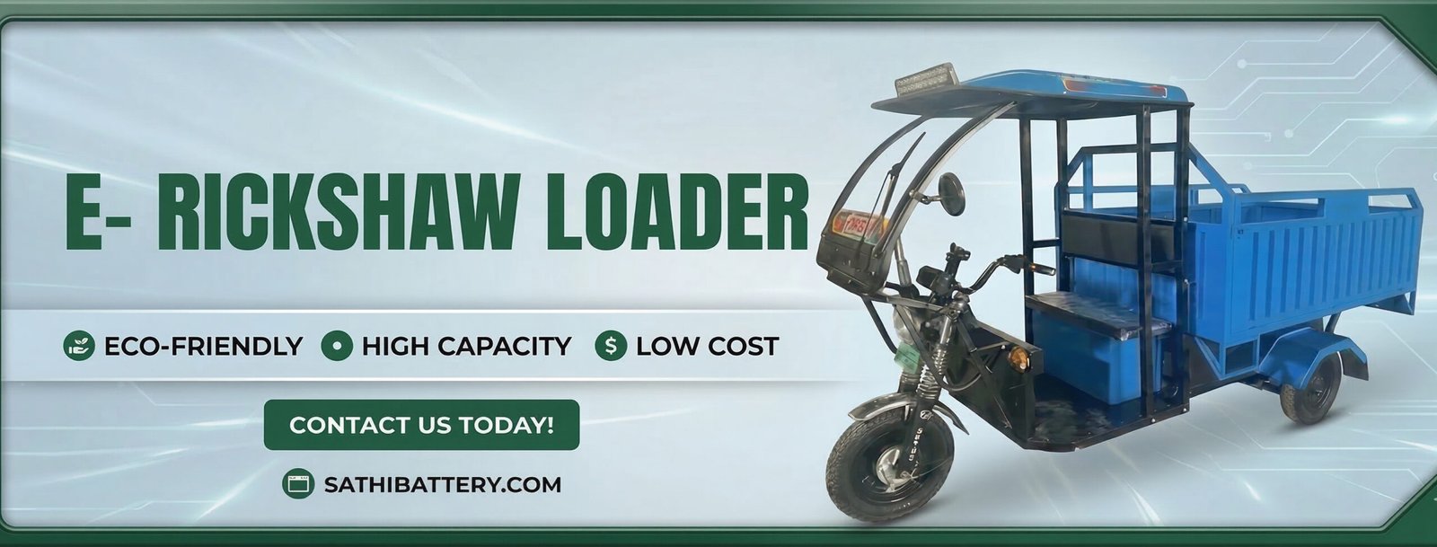 E-Rickshaw Loader in Ghaziabad - Housefull E-Rickshaw
