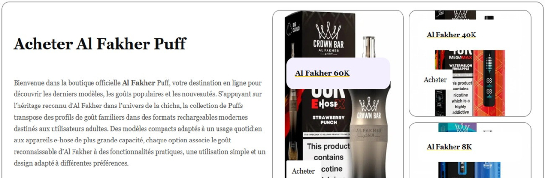 Acheter Al Fakher Puff Cover Image