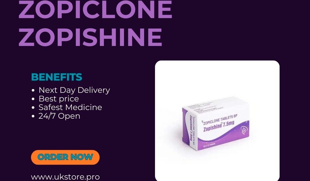 White Zopiclone Zopishine 7.5mg Tablets: A Reliable Medication for Proper Sleep