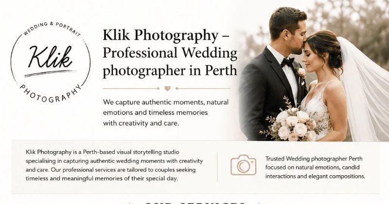 Professional Wedding photographer in Perth