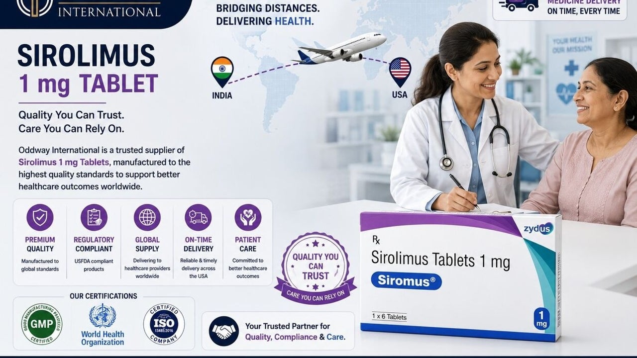 How Importers Can Navigate Sirolimus 1 Mg Tablet | oddwayのブログ
