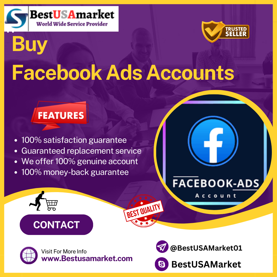 Buy Facebook Ads Accounts - Authentic Verified & Low Price