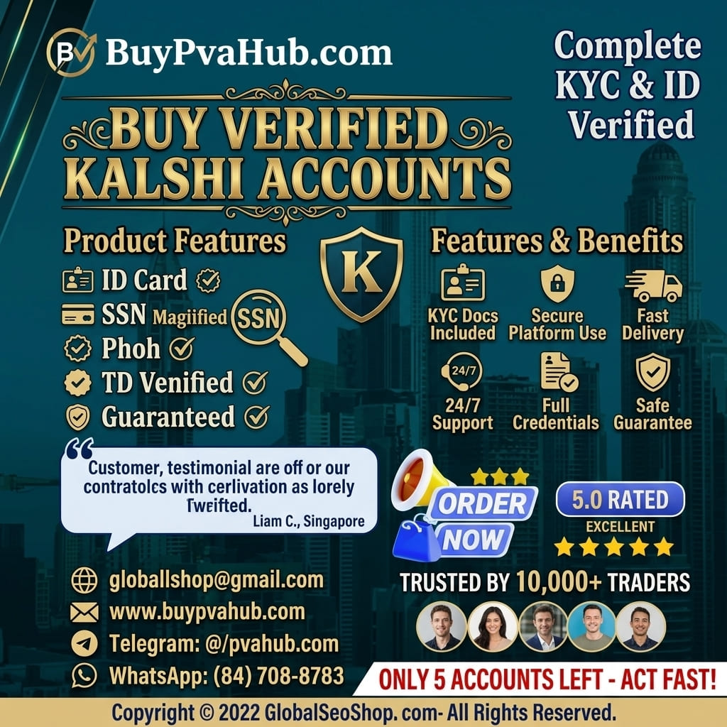 Buy Verified Kalshi Accounts - Instant KYC Delivery Secure USA Prediction Market Access
